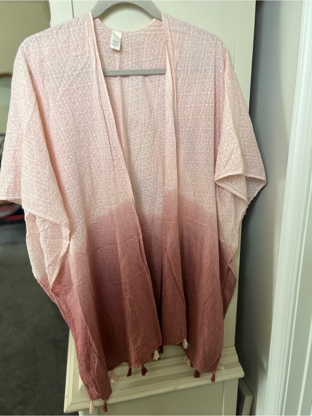 Cato Pale Pink Overlay Cardigan